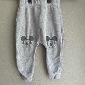 Disney Gray Mickey Mouse Kids Sweatpants